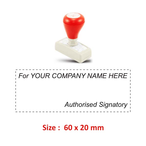 Dura Plus Authorised Signatory Stamp-D
