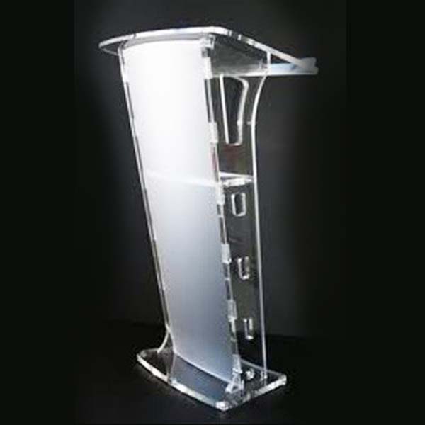 Clear Acrylic podium or lectren